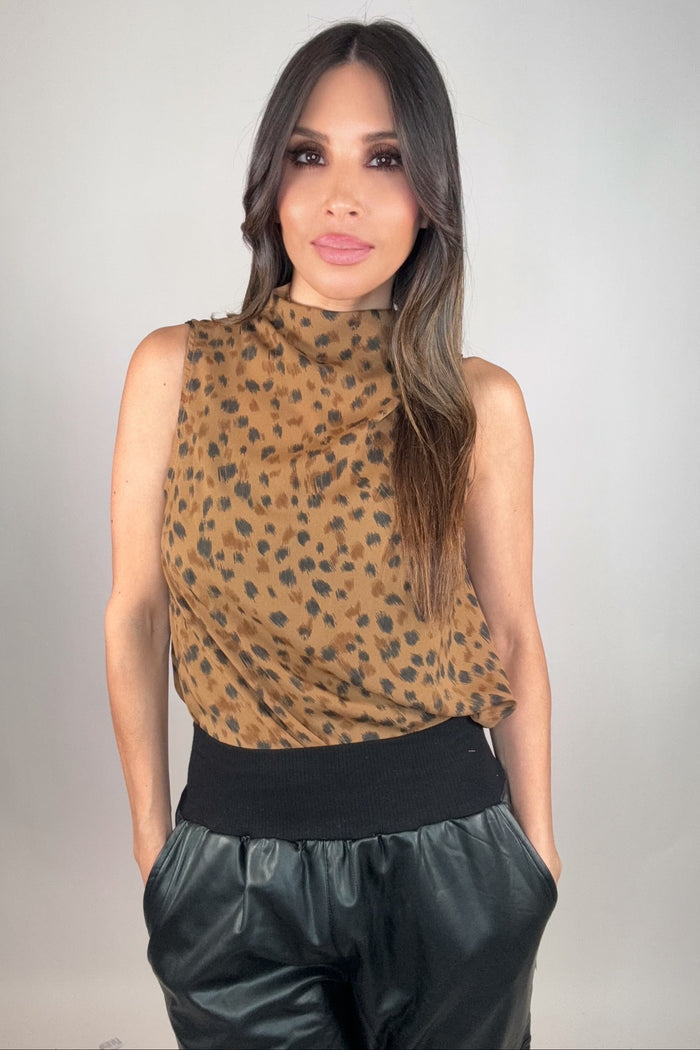 Style the Fate Wild Grace Cowl Blouse exclusively at Born To Glam