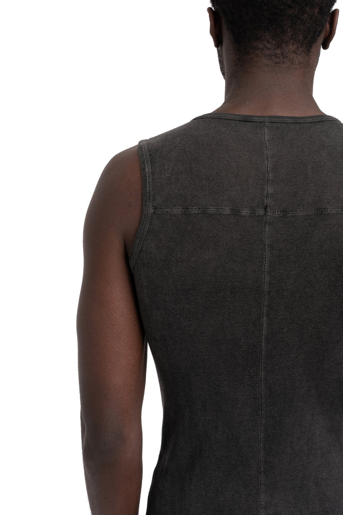 MD75 | SS26 - Fine ribbed tank top, Antra wash MD13264