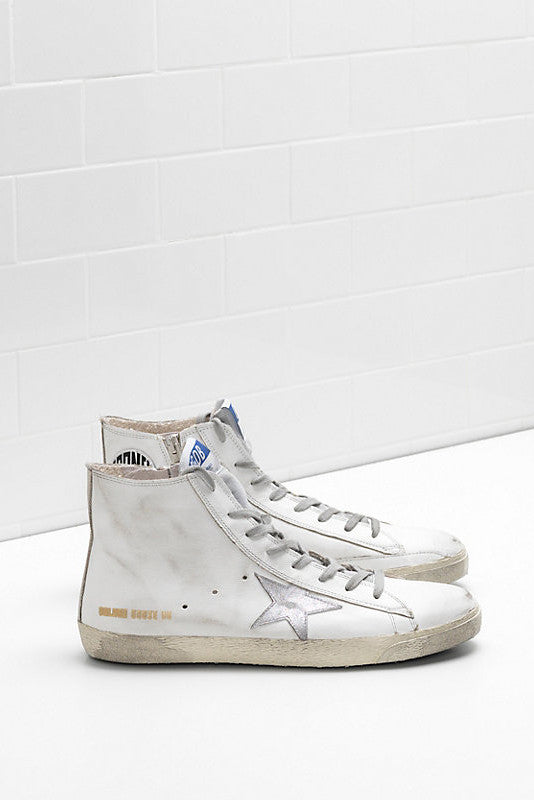 Francy High Top Sneakers - White - Pavilion