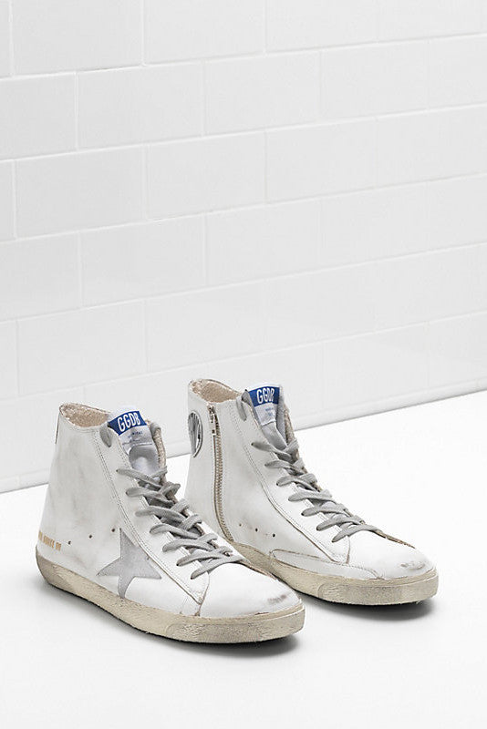 Francy High Top Sneakers - White - Pavilion