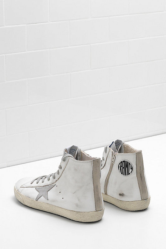 Francy High Top Sneakers - White - Pavilion