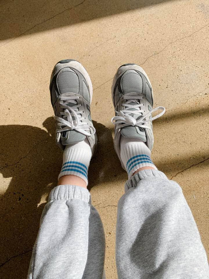 Girlfriend Socks - Grey