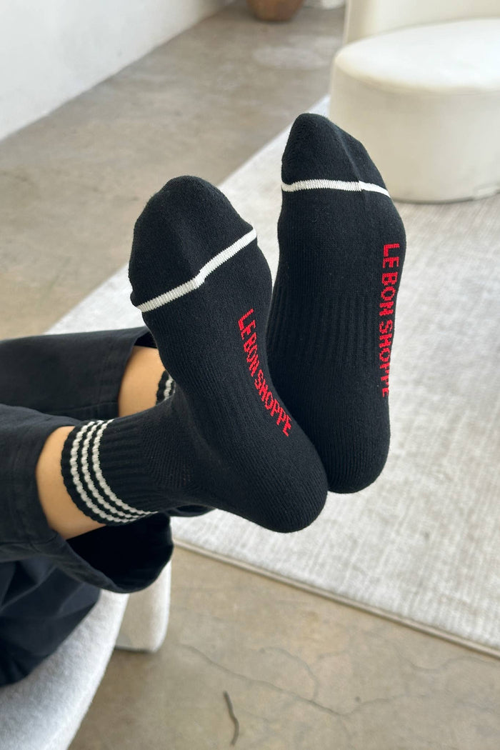 Girlfriend Socks - Grey