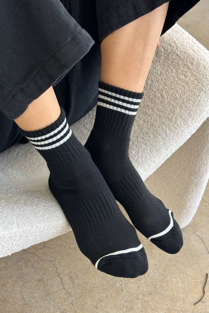Girlfriend Socks - Grey