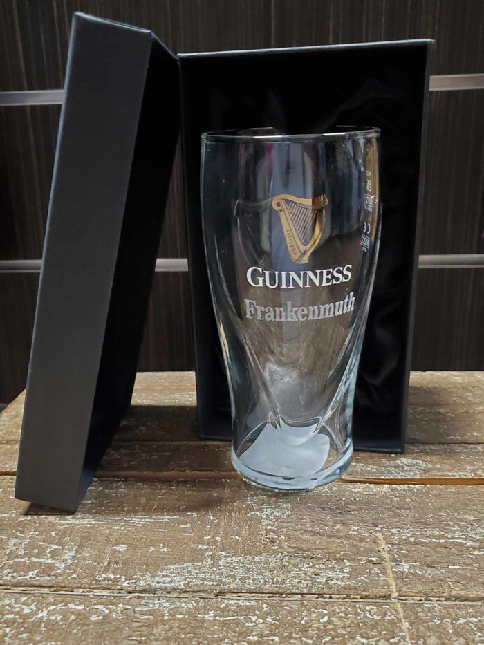 Guinness Engraved Frankenmuth Gravity Pint Glass