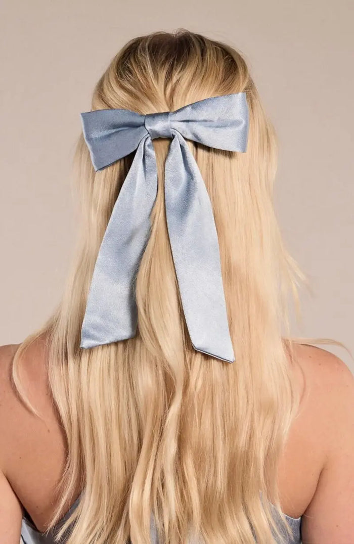 Hair Bow in Satin Rewritten