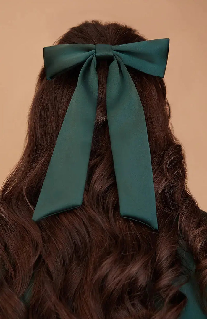 Hair Bow in Satin Rewritten