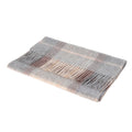 Hos 100% Lambswool Wide Scarf Mackellar Natural - Heritage Of Scotland - MACKELLAR NATURAL