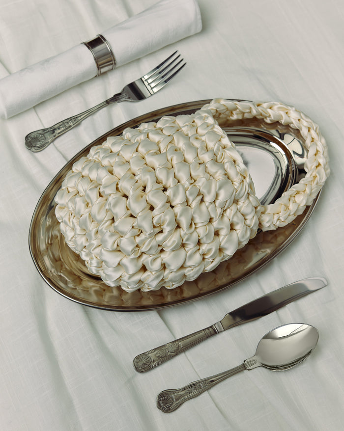 Ivory Handmade Bridal Bag
