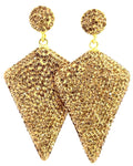 Style the Kite Crystal 925 Sterling Silver Drop Earrings exclusively at Born To Glam