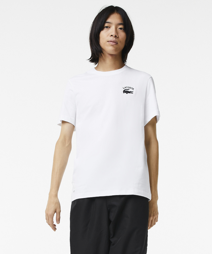 Lacoste Soft Branding Tee (White)