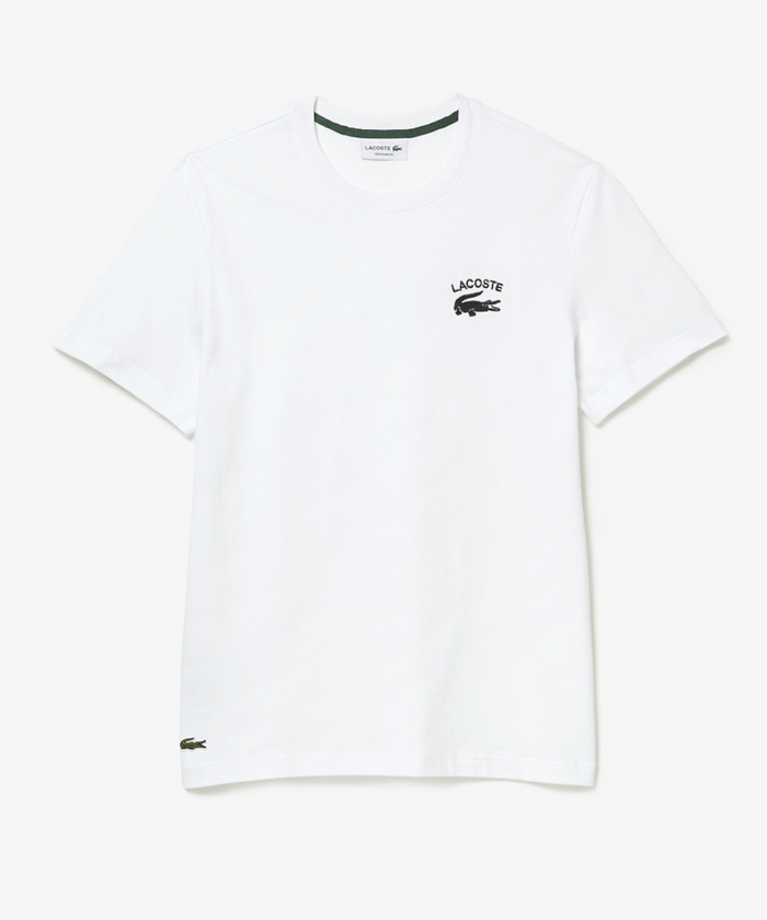Lacoste Soft Branding Tee (White)