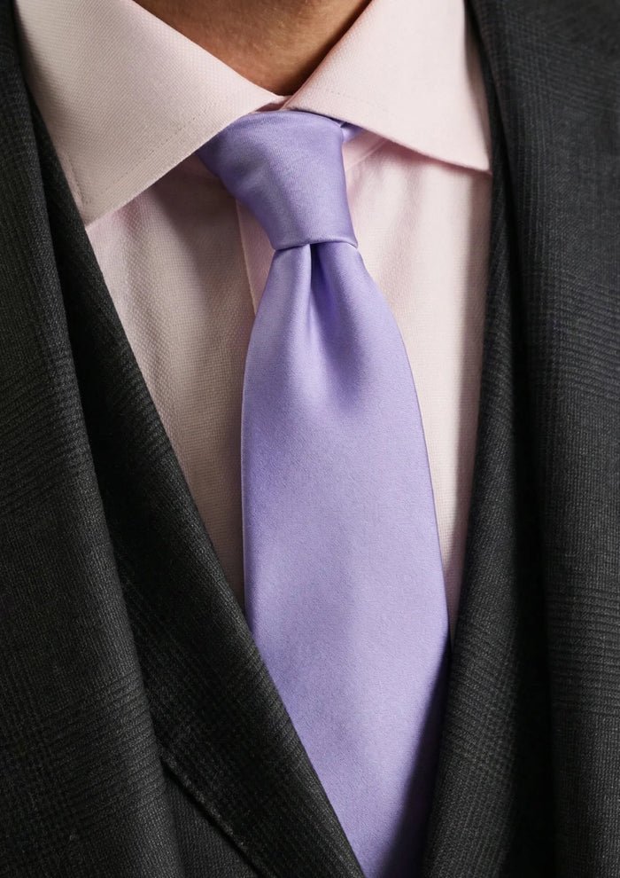 Lavender Purple Tie - SARTORO
