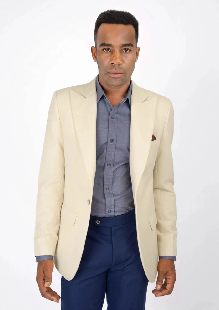 Liberty Sand Cotton Jacket - SARTORO