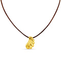 LUXE Shell Pendant Cord Necklace