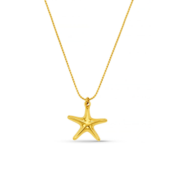 LUXE Starfish Charm Necklace