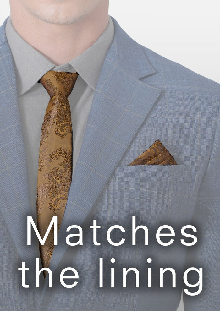Tie & Pocket Square - SARTORO