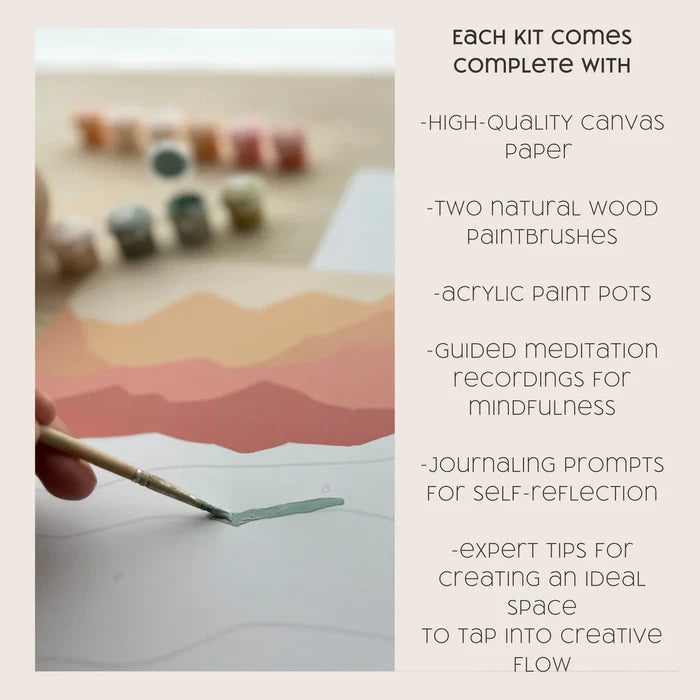Meditative: Paint By Number Kit