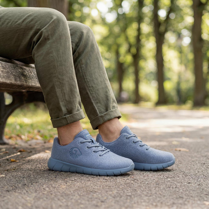 Giesswein Merino Runners MEN - toile de jean 593