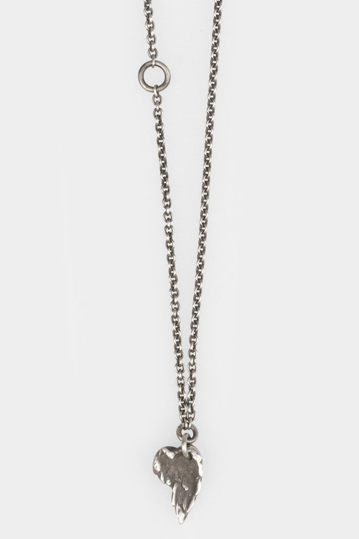 Mini eagle wing pendant necklace