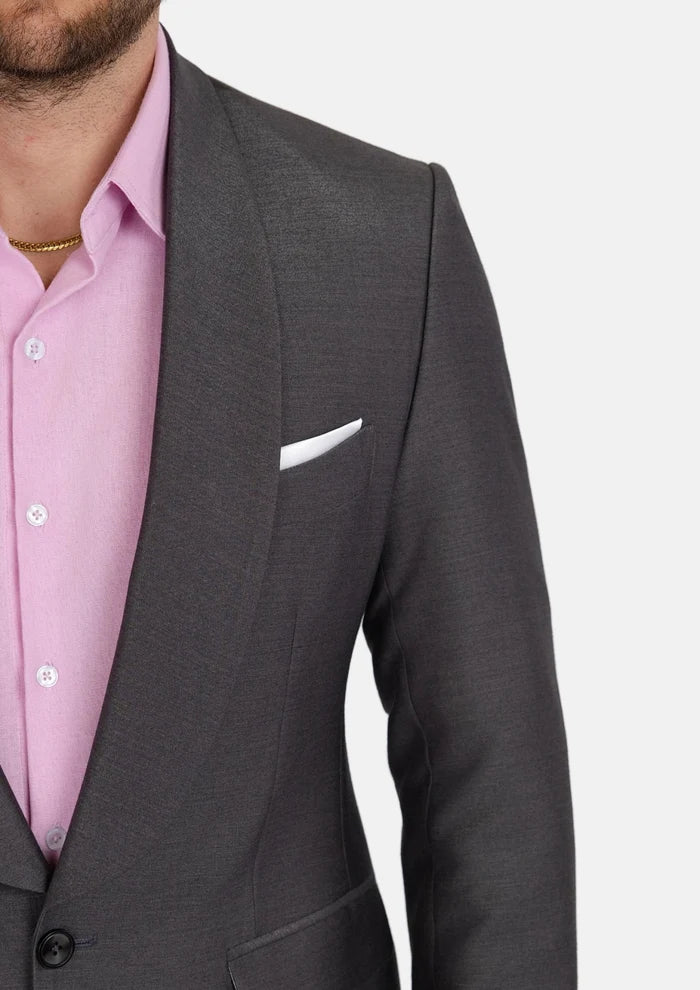 Monroe Shimmer Grey Jacket - SARTORO
