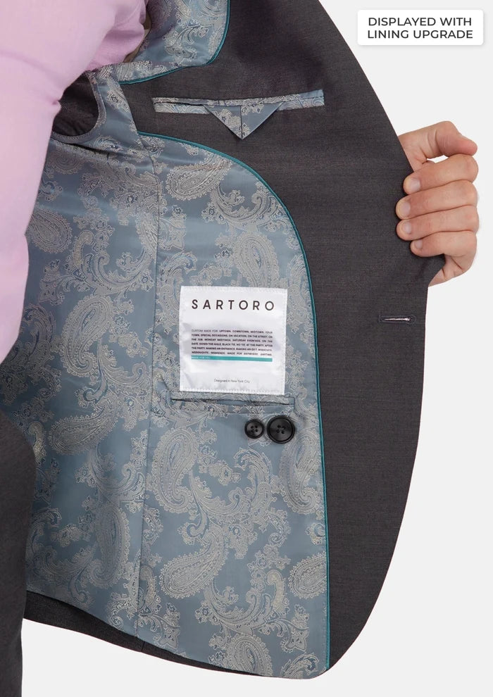 Monroe Shimmer Grey Jacket - SARTORO