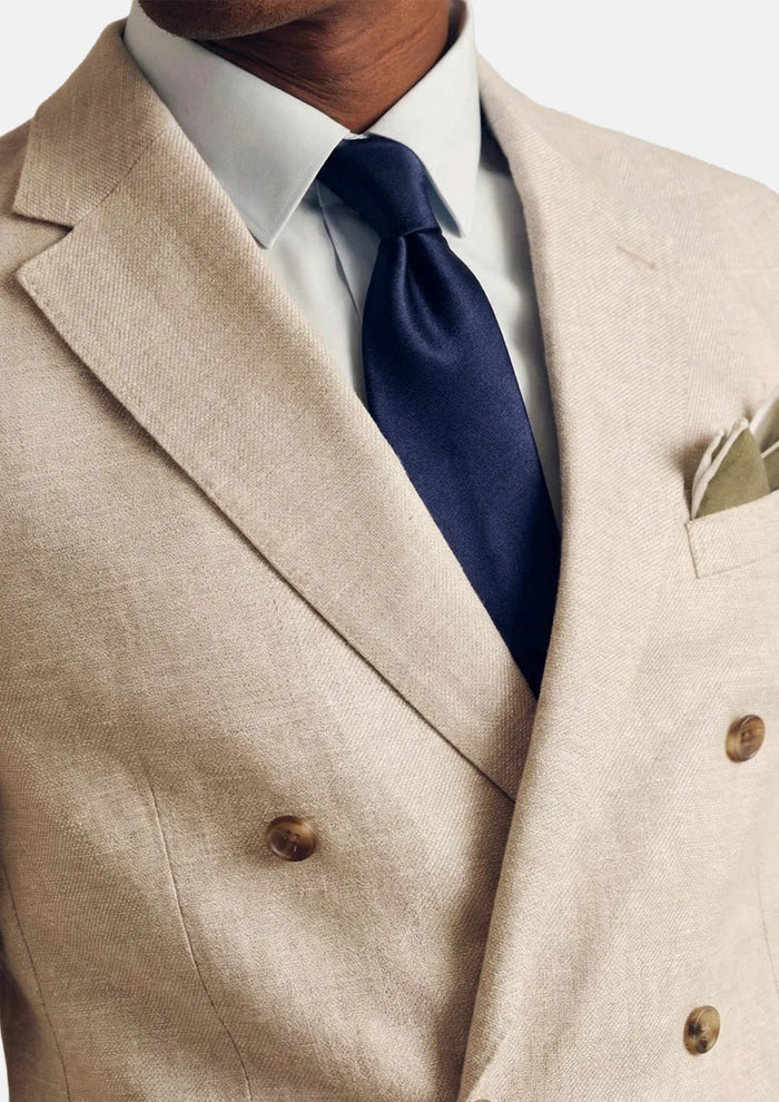 Navy Blue Tie - SARTORO