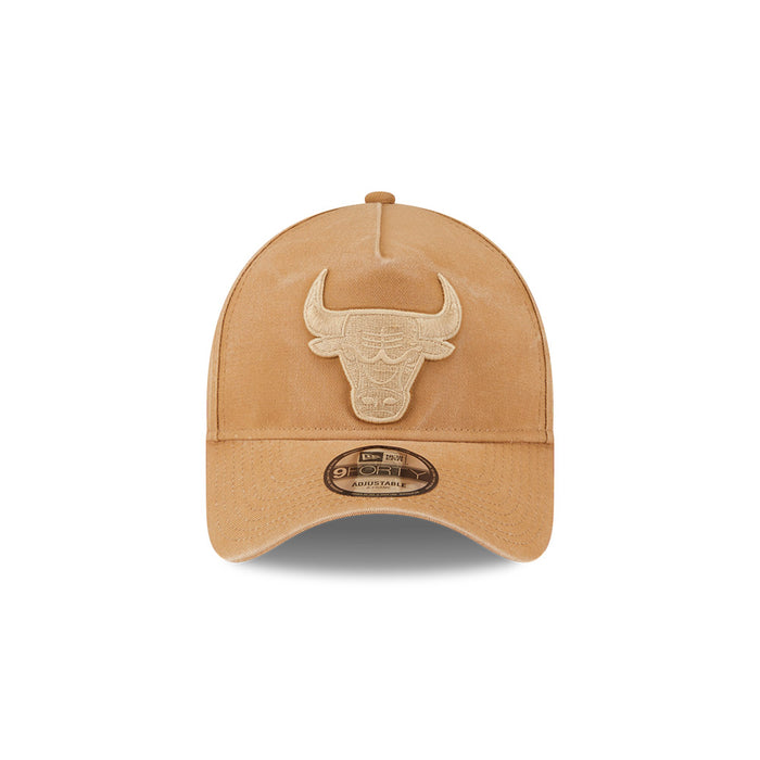 New Era Chicago Bulls 9Forty Snapback Snow Wash (Wheat)