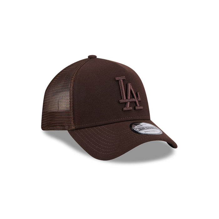 New Era L.A Dodgers 9Forty A-Frame Trucker Cap (Mocha)