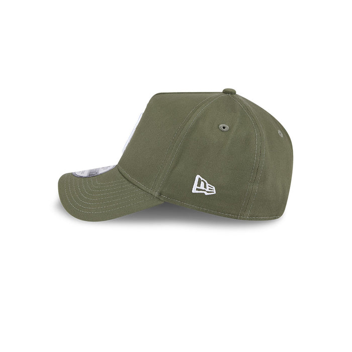 New Era L.A Dodgers “Script Logo” 9Forty A-Frame Cap (Khaki)