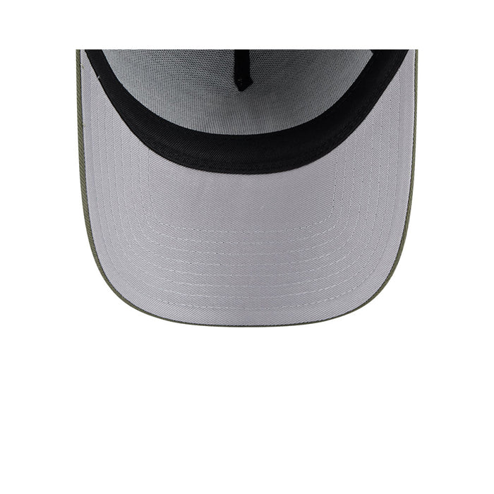 New Era L.A Dodgers “Script Logo” 9Forty A-Frame Cap (Khaki)