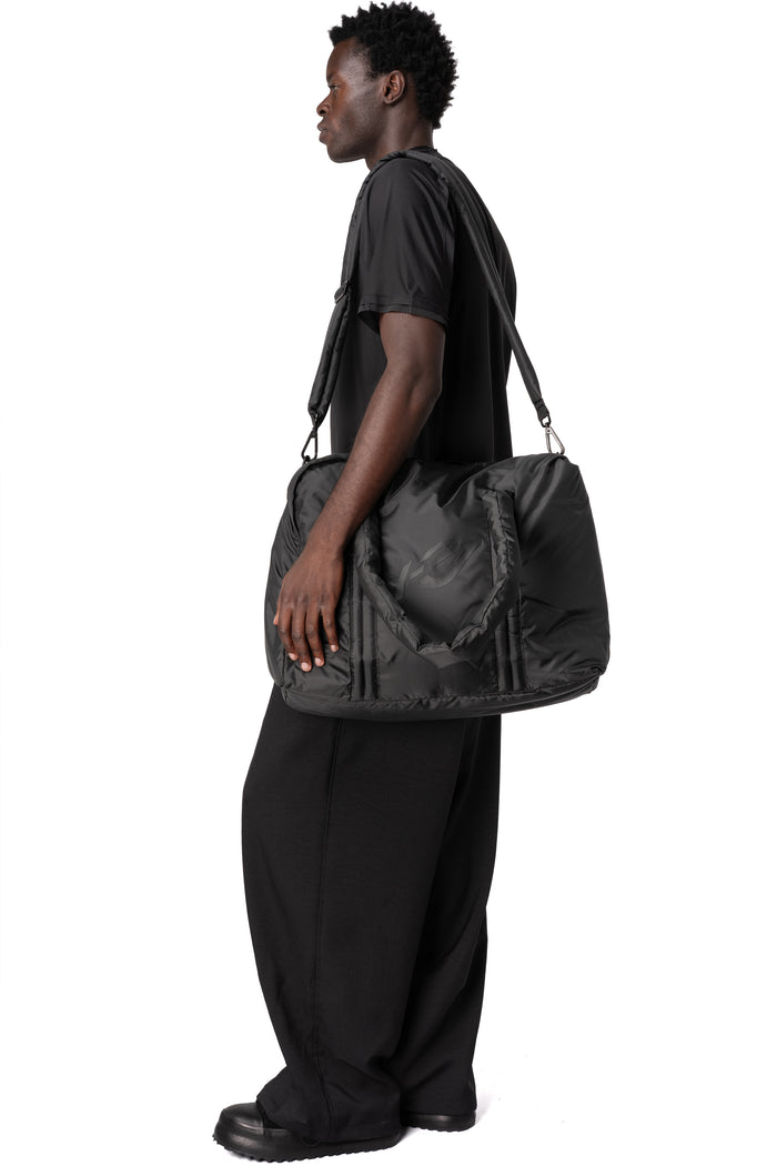 Padded weekender bag