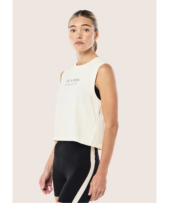 P.E Nation Ascent Tank (Whisper White)