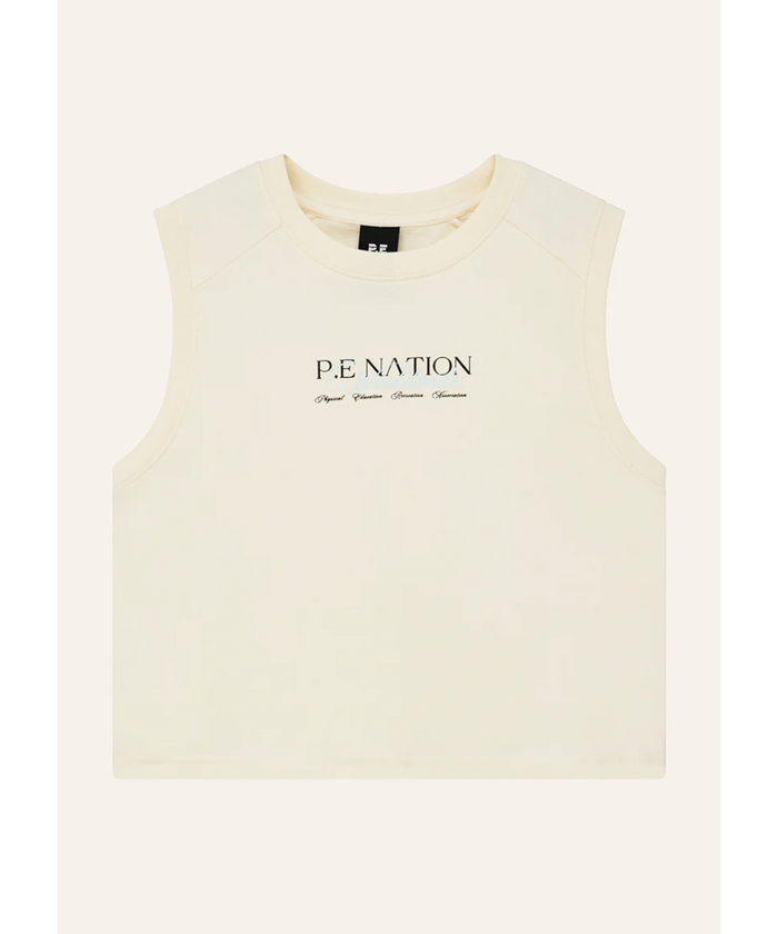 P.E Nation Ascent Tank (Whisper White)