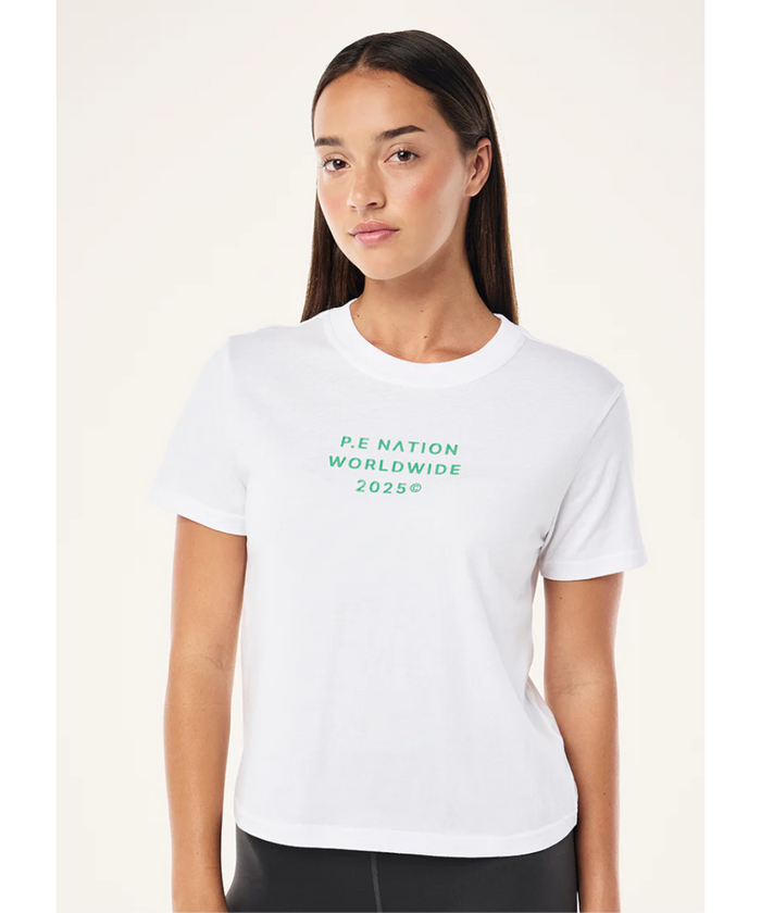 P.E Nation Compact Tee (Optic White)