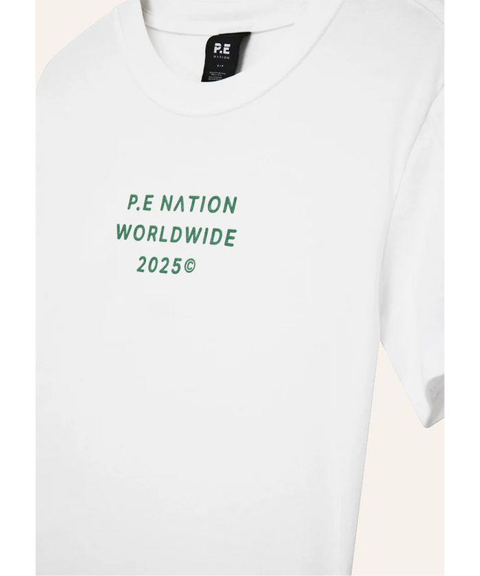 P.E Nation Compact Tee (Optic White)