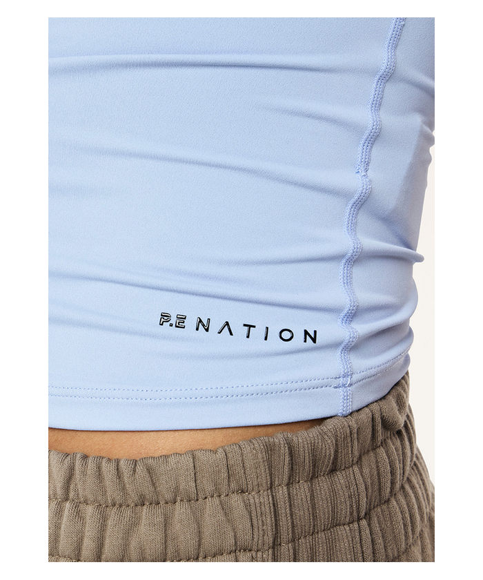 P.E Nation Foundation SS Tee (Dusty Blue)