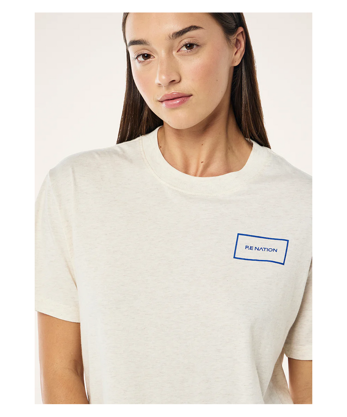 P.E Nation Kite 2 Tee (Oat Marle)
