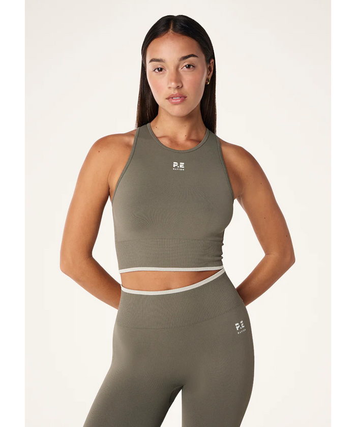 P.E Nation Restore Seamless Leggings (Khaki)