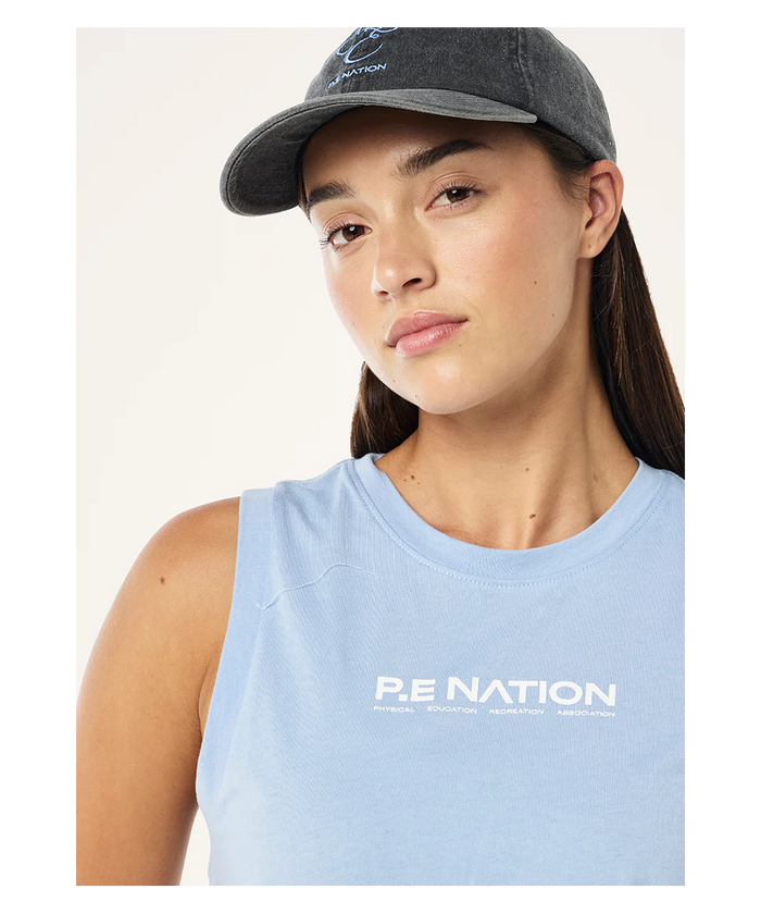 P.E Nation Shuffle Tank (Dusty Blue)