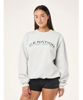 P.E Nation Volume Sweat (Grey Marle)