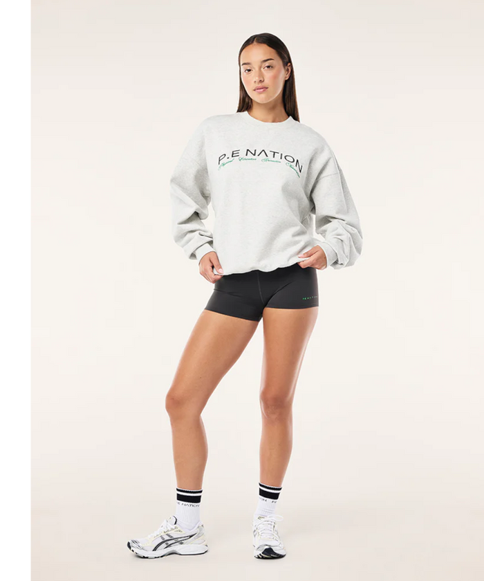P.E Nation Volume Sweat (Grey Marle)