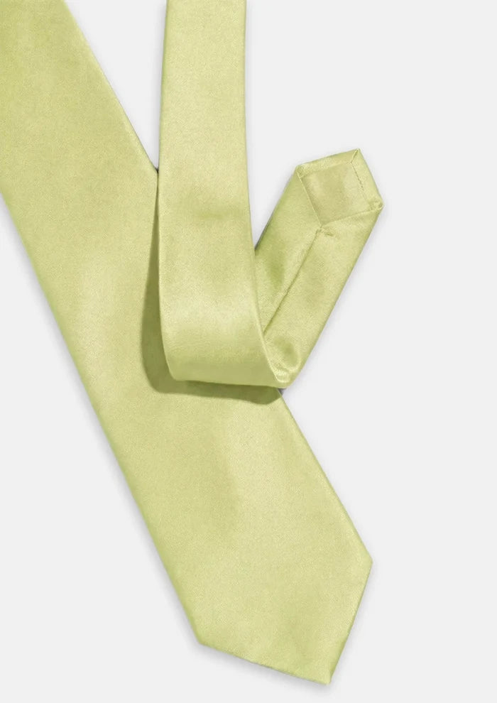 Pear Green Tie - SARTORO