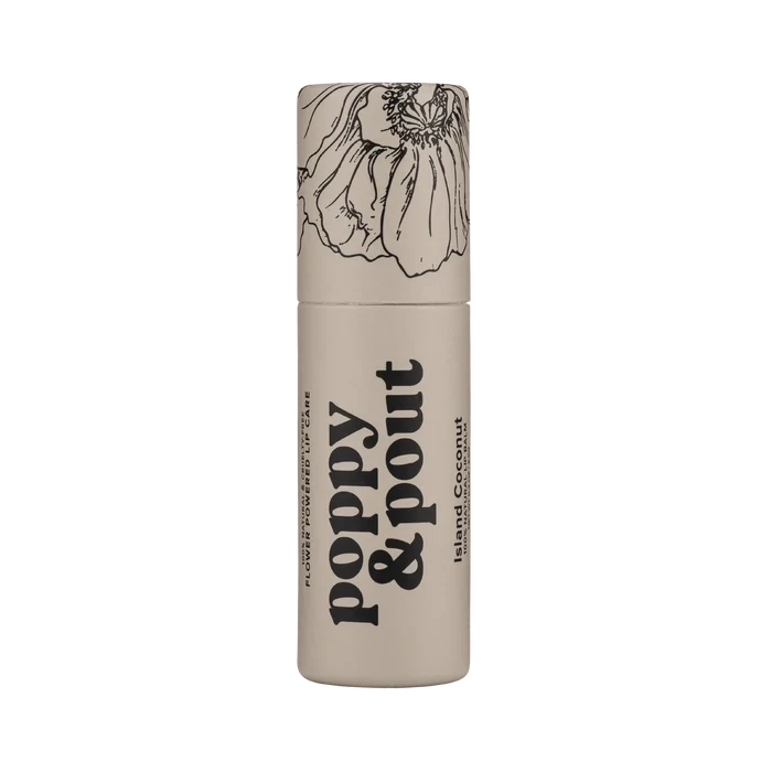 Poppy and pout lip balm
