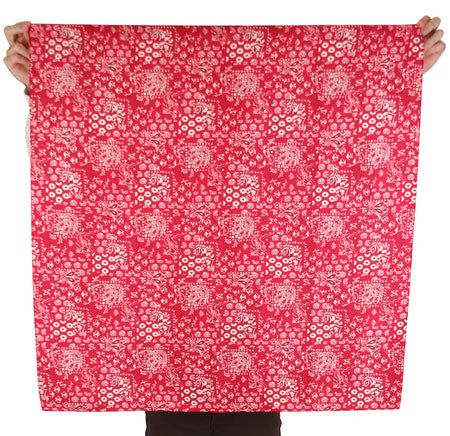 Premium Silk Paisley Neckerchief - Red