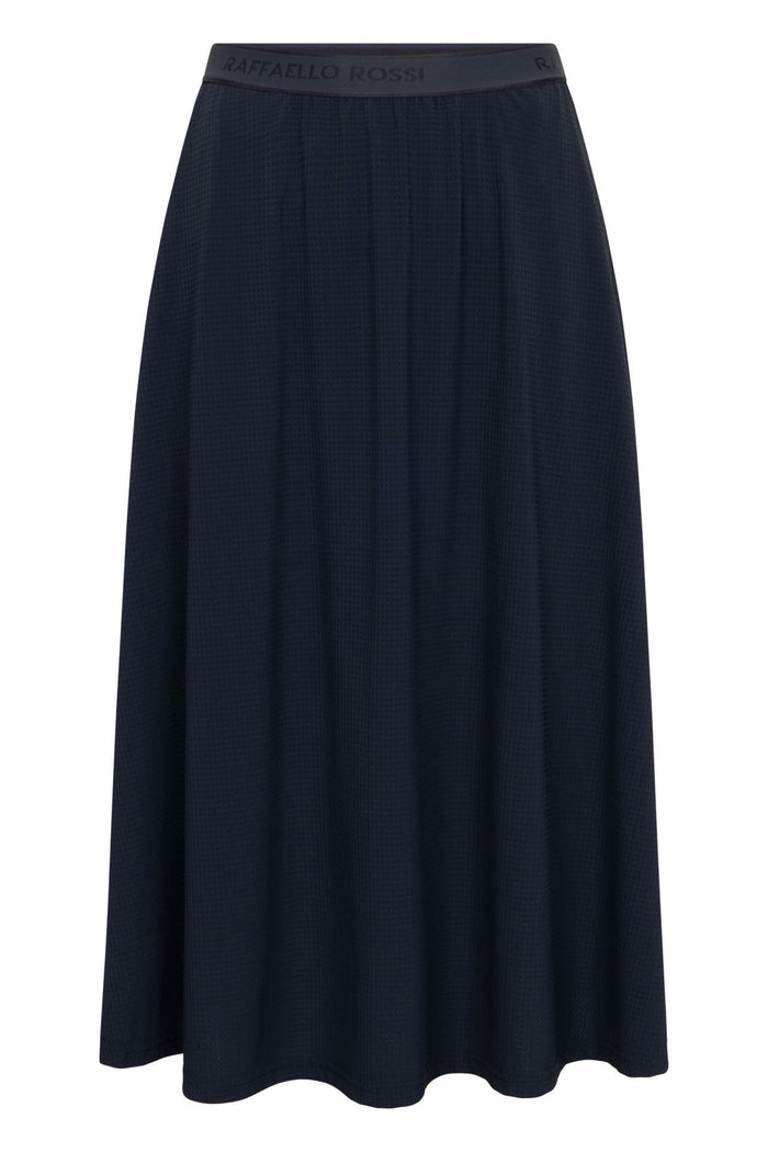 Raffaello Rossi Smea Ribbon Skirt Navy