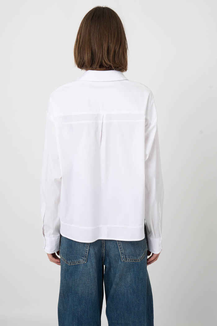 Repeat Woven Blouse - White