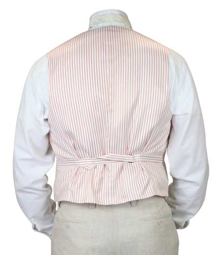 Riverdale Linen Vest - Natural
