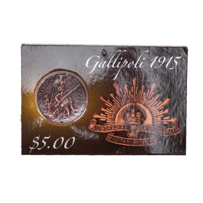 "Sands of Gallipoli" Commemorative Coin - Army & Outdoors - Collectables & Rarities