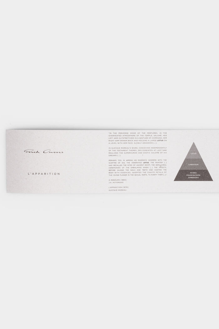 Rick Owens | Scented candle, L'Apparation